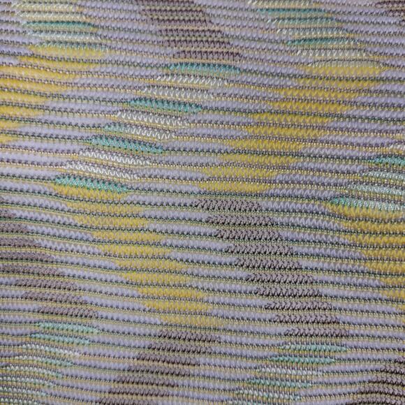 M Missoni Pattern Rib Knit Wool Blend Sweater Ocra Green Size XL - Picture 9 of 16